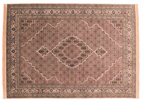 Tabriz 170x240 Handgeknüpft Teppich Mehrfarbig Orientalisch Kurzflor Orient Rug