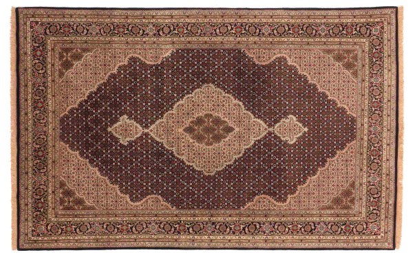 Tabriz carpet 170x280 hand-knotted multicolored oriental oriental low pile living room