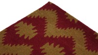 Preview: Handgefertigter Wollteppich 160x230 Rot Durchgemustert Handarbeit Handtuft Modern Preview: Handgefertigter Wollteppich 160x230 Rot Durchgemustert Handarbeit Handtuft Modern