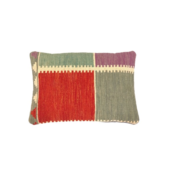 Kilim Afghan Maimana cushion cover cushion cover Poshti carpet 40x60 handwoven multicolored