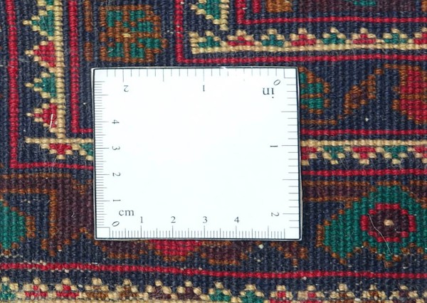 Afghan Gebetsteppich Belutsch Teppich 90x150 Handgeknüpft Grau Geometrisch Orient