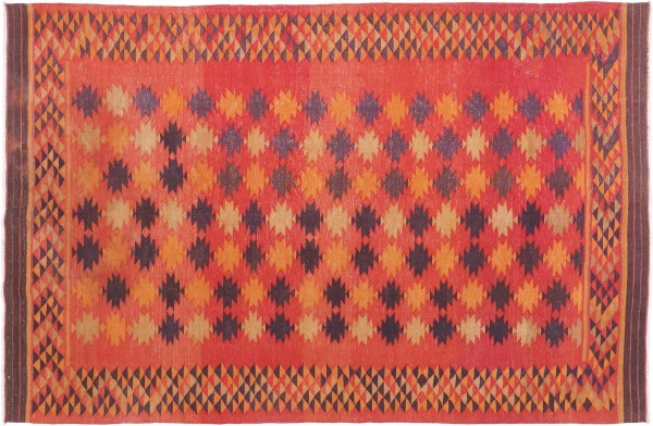 Afghan Kelim Soumakh Ghalmuri Teppich 170x260 Handgewebt Braun Geometrisch Handarbeit
