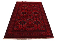 Preview: Afghan Khal Mohammadi Teppich 120x200 Handgeknüpft Braun Geometrisch Orient Kurzflor Preview: Afghan Khal Mohammadi Teppich 120x200 Handgeknüpft Braun Geometrisch Orient Kurzflor