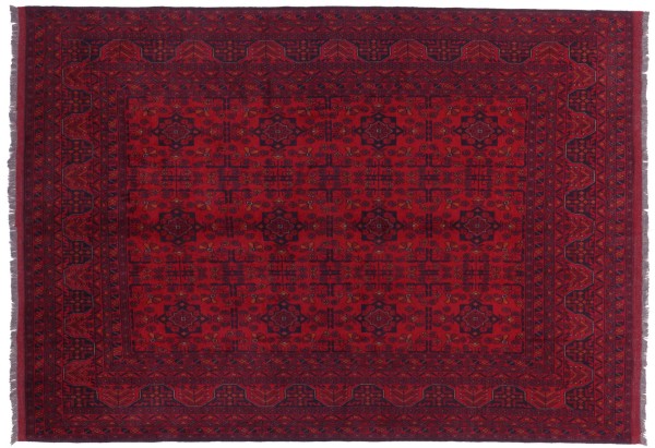 Afghan Khal Mohammadi Carpet 200x300 Hand Knotted Brown Geometric Orient h 