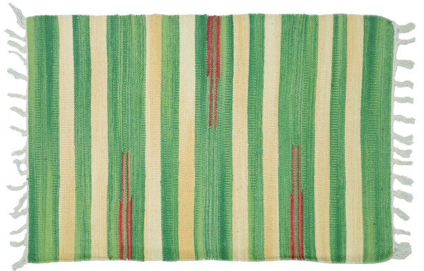Brightly colored kilim rug 60x90 hand-woven multicolored stripes hand-woven room