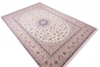 Preview: Perser Isfahan 250x350 Handgeknüpft Teppich Beige Orientalisch Kurzflor Orient Preview: Perser Isfahan 250x350 Handgeknüpft Teppich Beige Orientalisch Kurzflor Orient