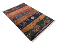 Vorschau: Ziegler Landschaft Bäume Teppich 120x180 Handgeknüpft Bunt Orientalisch UNIKAT Kurzflor Vorschau: Ziegler Landschaft Bäume Teppich 120x180 Handgeknüpft Bunt Orientalisch UNIKAT Kurzflor