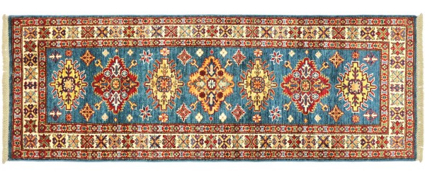 Afghan Ziegler Mamluk Carpet 150 x 200 Hand Knotted Red Geometric Orient a 